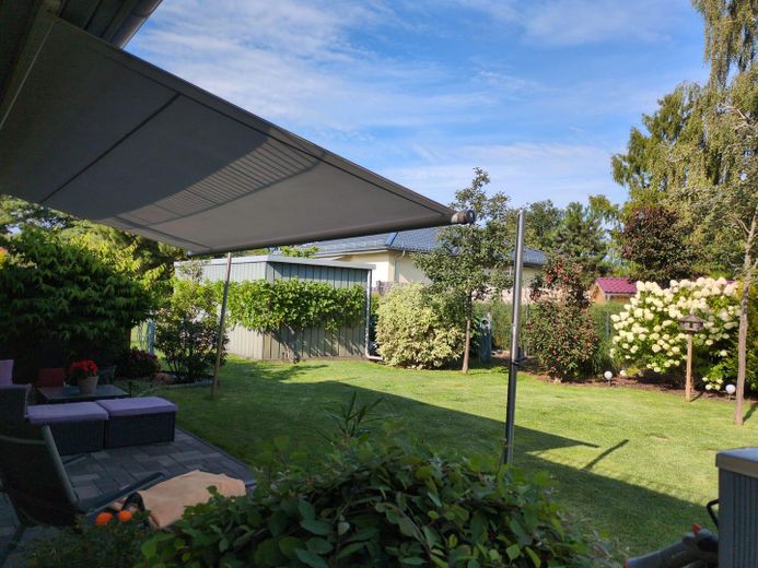 Ausblick Gemeinschaftsgarten 