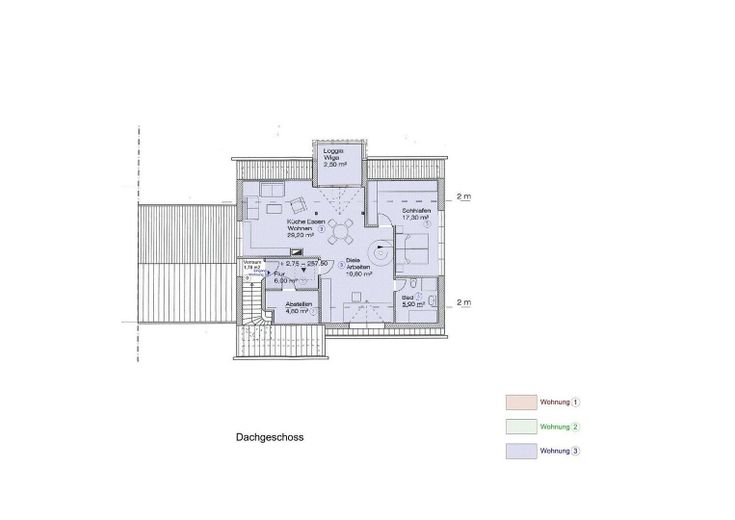 Maisonette Wohnung