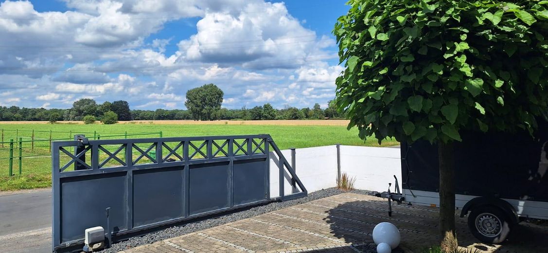 Exklusives Einfamilienhaus mit Wellnessgarten – Wohnen auf höchstem Niveau – Blick vom Haus nach vorne