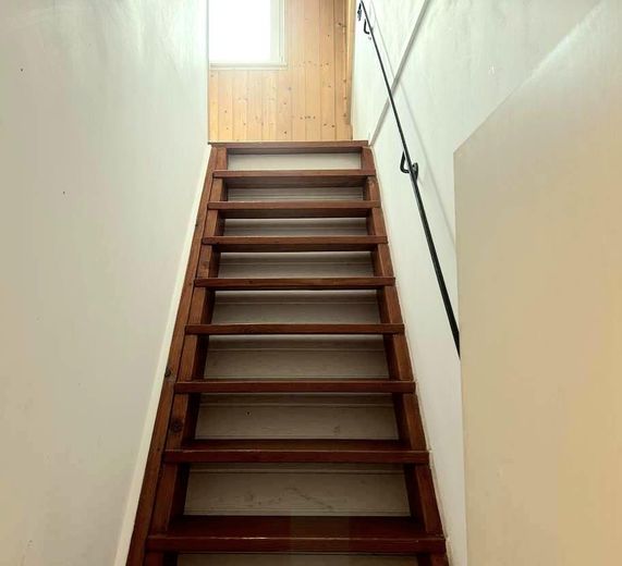 Treppe zum Dachgeschloss