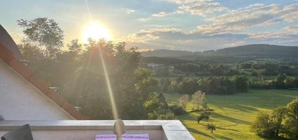 Sonnenuntergang Terrassse