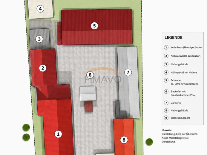 Vier-Seiten-Bauernhaus mit Charakter & Komfort – Nähe Kahnsdorfer See mit viel Platz – Foto 1