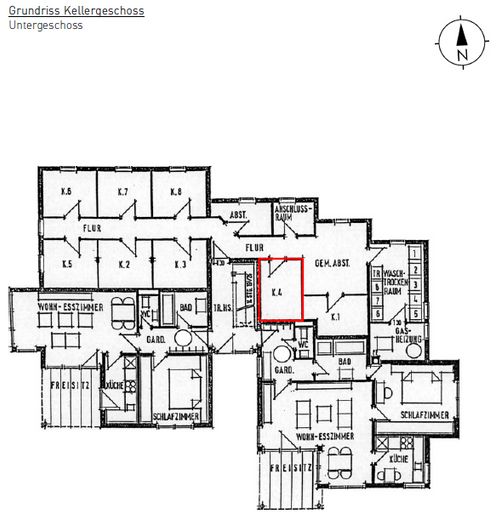 Grundriss Kellergeschoss