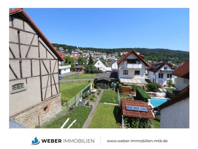 ++ ZWEI Häuser + EIN Preis +  Garten + DOPPEL-Garage + sofort FREI ++ – Blick in den Garten
