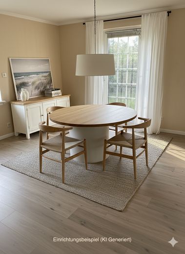Esszimmer im EG (KI generiert)