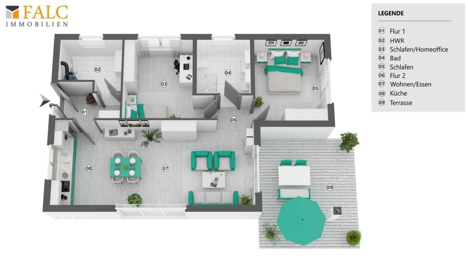 Modernes Ferienhaus am Küstenkanal - Erstbezug in traumhafter Lage – Grundriss