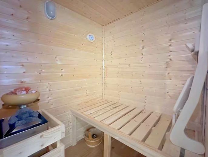 Traumhaus in der Eifel – Sauna im Elternbad 