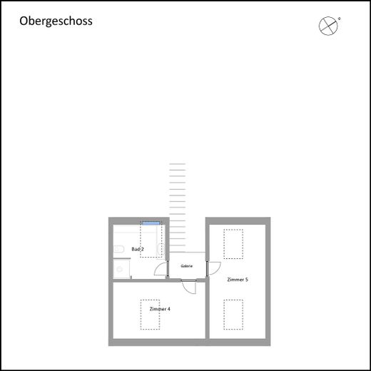 Ventana-asiento con vistas al verde, arquitectura tipo loft y bomba de calor: idilio familiar listo para entrar a vivir en Pulheim – Dachgeschoss
