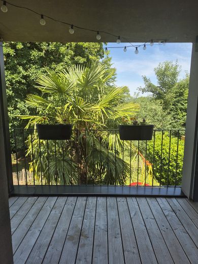 झील के दृश्य और ELW के साथ ऑलेंसबाख में विशेष अर्ध-अलग घर – Loggia Blick West