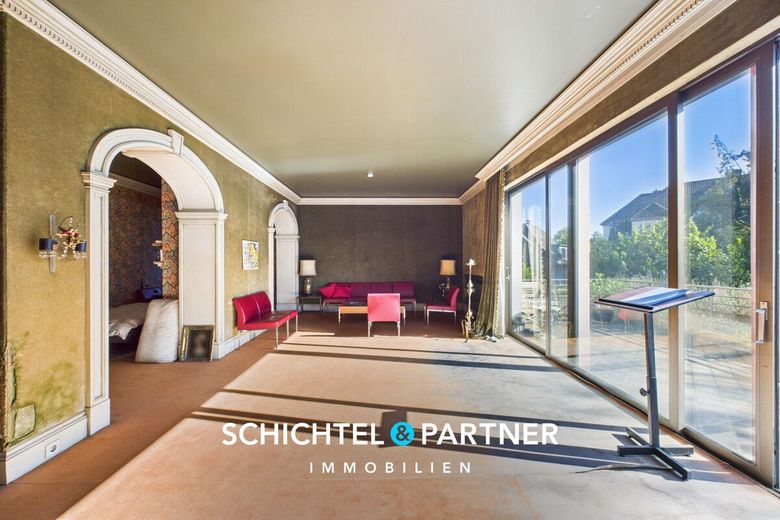 Schwachhausen | Kaufmannsvilla mit viel Historie und idyllischem Garten – S&amp;P | Wohnzimmer