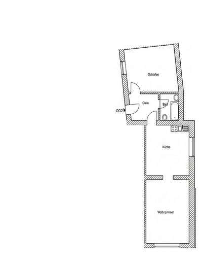 2 Zimmer EG-Wohnung (65m²) in Dortmund-Marten – Ideal für Paare oder Singles – फोटो 6