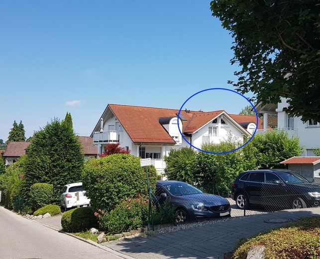 Hausansicht Wohnung
