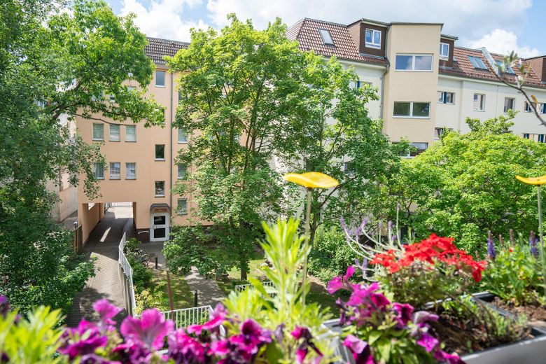 Blick in den Innenhof