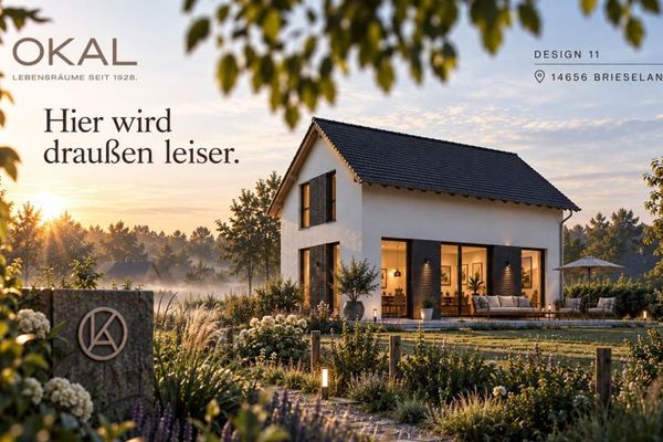Draußen leiser. Drinnen darf ruhig Leben sein.