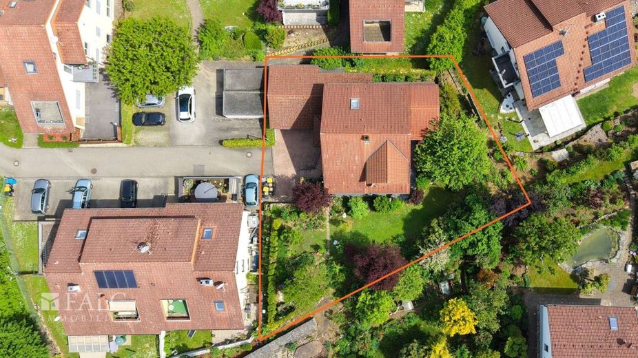 Wohnjuwel in Bestlage - FALC Immobilien – Aus der Vogelperspektive