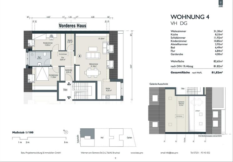 Maisonette Wohnung – Foto 6