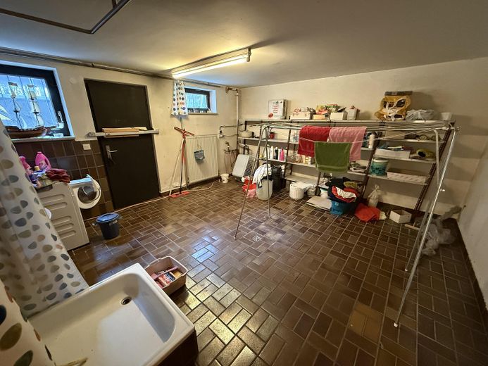 Waschhaus mit Ausgang