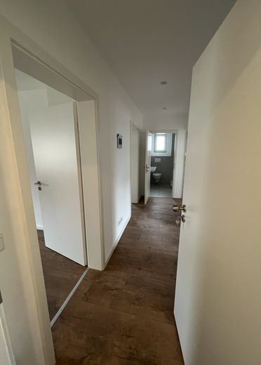 Kernsanierte 3-Zi-Wohnung mit Klimaanlage, Stellplatz & Garten, provisionsfrei – Flur
