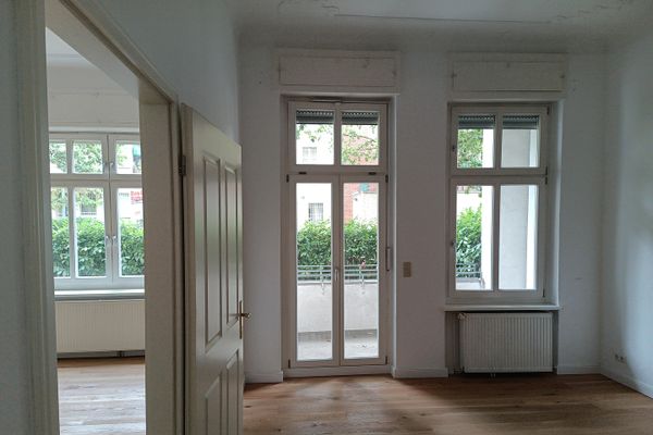 Sfeervol 2-kamerappartement in een oud gebouw met privétuin & terras in Berlijn-Pankow