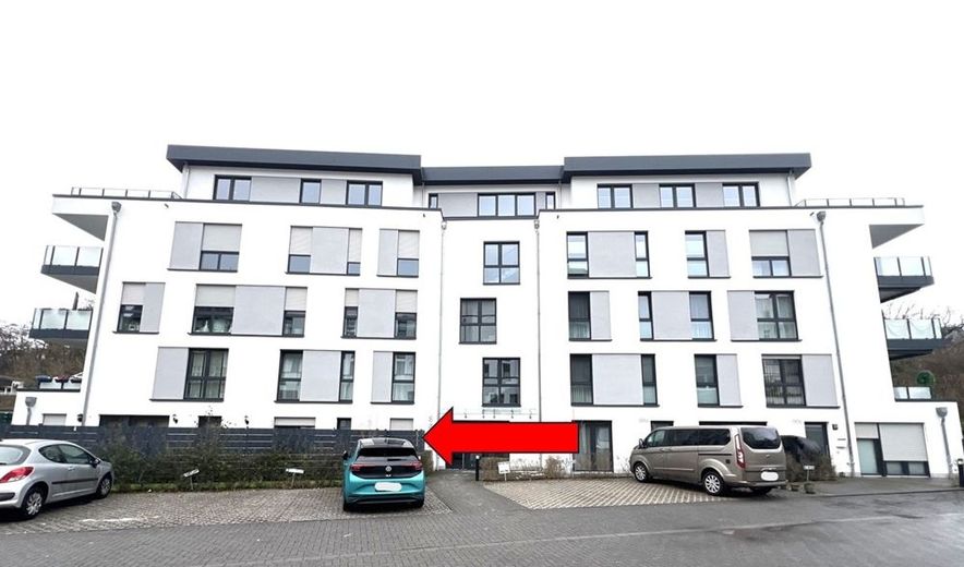 Gevelsberg-Stadtmitte: Kapitalanlage Neuw. Eigentumswohnung, vermietet mit Garten und TG-Stellplatz – Außenansicht
