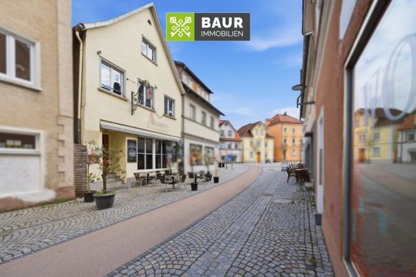 360° | Bad Waldsee’nin en iyi merkez konumunda büyüleyici şehir evi (gastronomi)