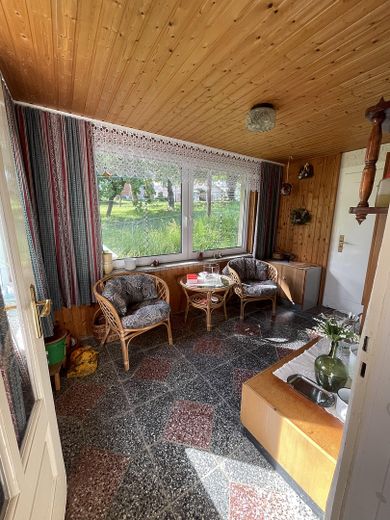 Haus mit Baugrundstück in Top Ortslage – Veranda