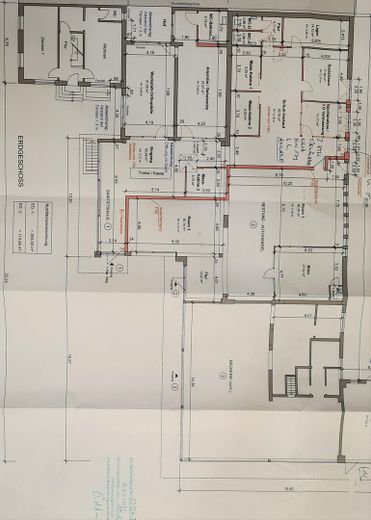 2 Einmalige Ladenlokale in stark frequentierter Lage mit ca. 280 m2 und 103 m2 Gewerbefläche – Plan kleine Fläche