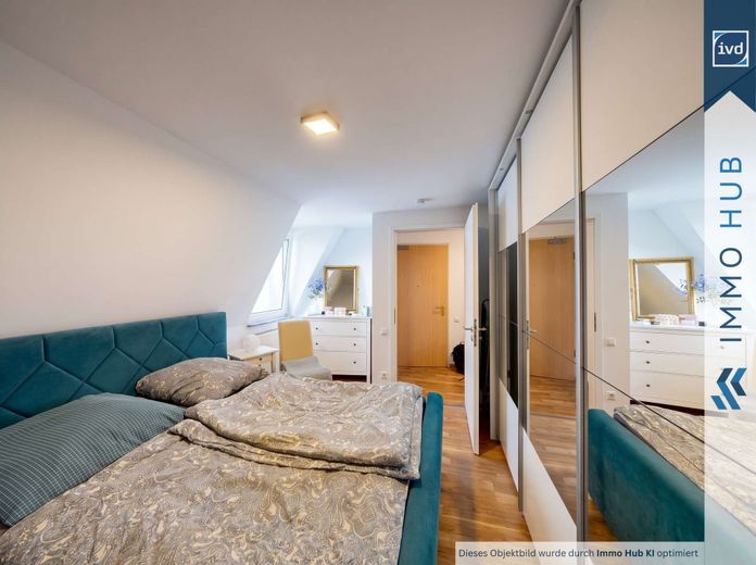 ++ RENDIMENTO LORDO DA LOCAZIONE PREVISTO DEL 4%, BALCONE, POSTO AUTO – APPARTAMENTO BILOCALE NEL QUARTIERE SUD DI LIPSIA ++ – 5769254-6rDRpp7oJVFNYuQFneC6JjC3-Schlafzimmer-overlay.jpg
