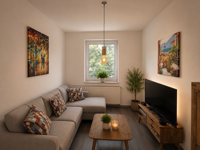 3-Zimmer-Maisonette mit Balkon – Foto 2