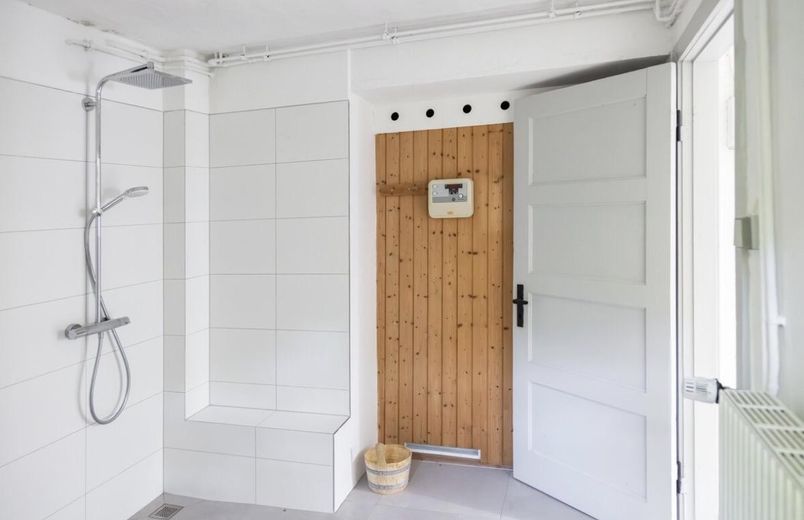 Ruime tuinmaisonnette over twee woonlagen in Hamburg-Eilbek – Sauna (Souterrain)