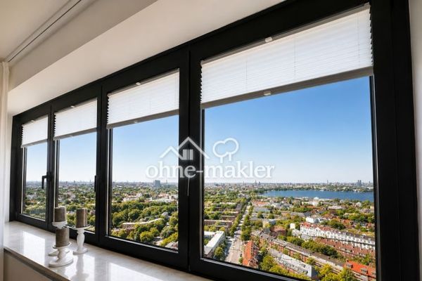 Fully furnished high-rise residence – 29F/ W1 – panoramic views over Hamburg