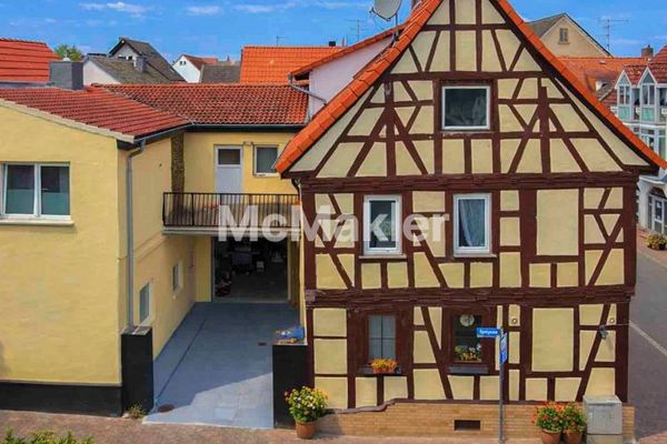 Mehrfamilienhaus mit 3 WE + 1 GE, Ausbaupotenzial in gefragter Lage Groß-Zimmern
