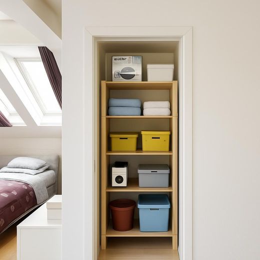 2 appartamenti – Wandschrank Dachwohnung