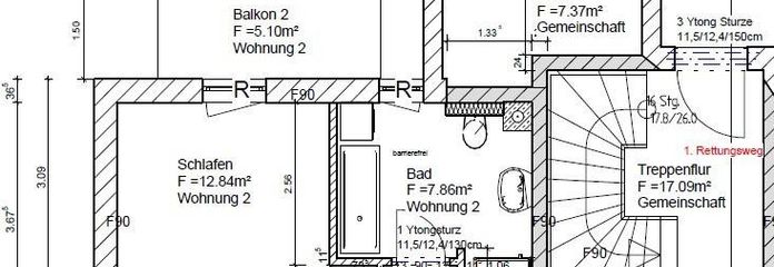 Grundriss WE2