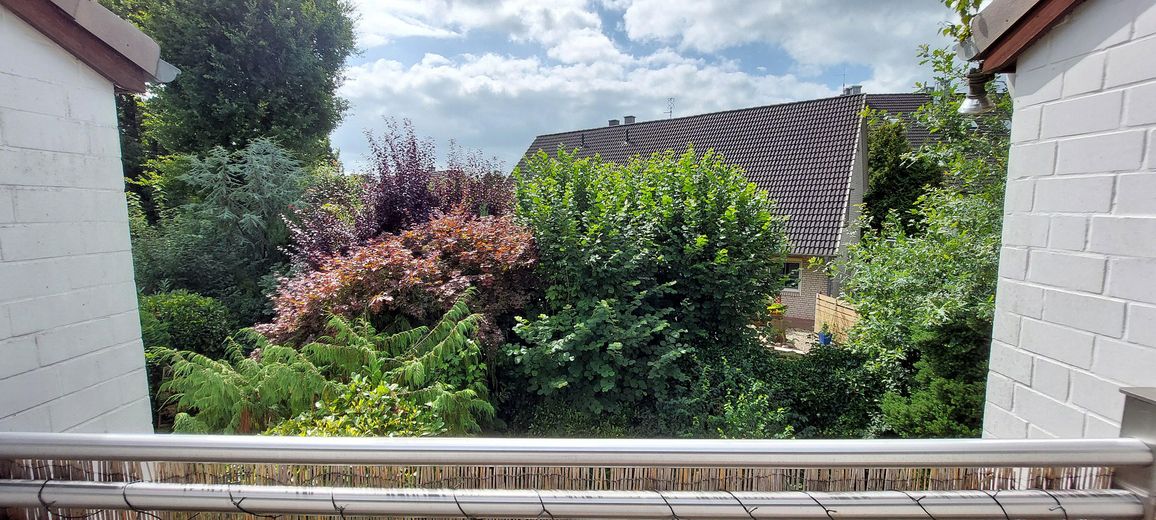 Blick vom Balkon