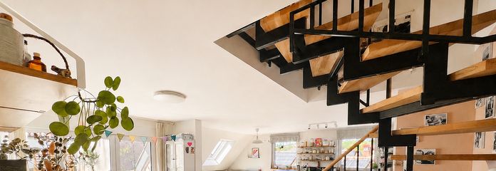 Moderne 4-Zimmer-Maisonette mit großer Dachterrasse im Ortskern