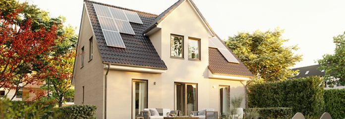 Casa familiare moderna incontra condizioni di finanziamento vantaggiose