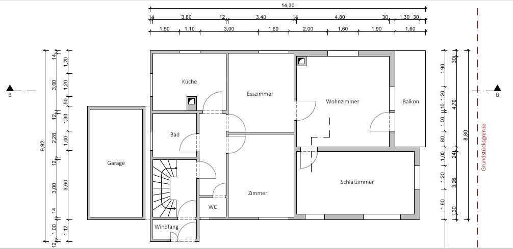 4-pokojowe mieszkanie z balkonem i ogrodem – Foto 1