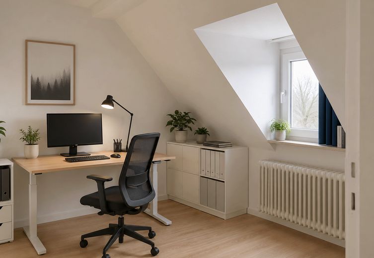 Großzügiges, frisch renoviertes Reihenhaus mit Garten – sofort bezugsfertig und provisionsfrei – Büro DG