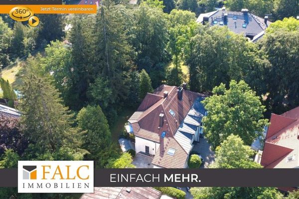 Haus im Haus in Harlaching – 198 m² Wohnfläche, Privatgarten und drei Terrassen