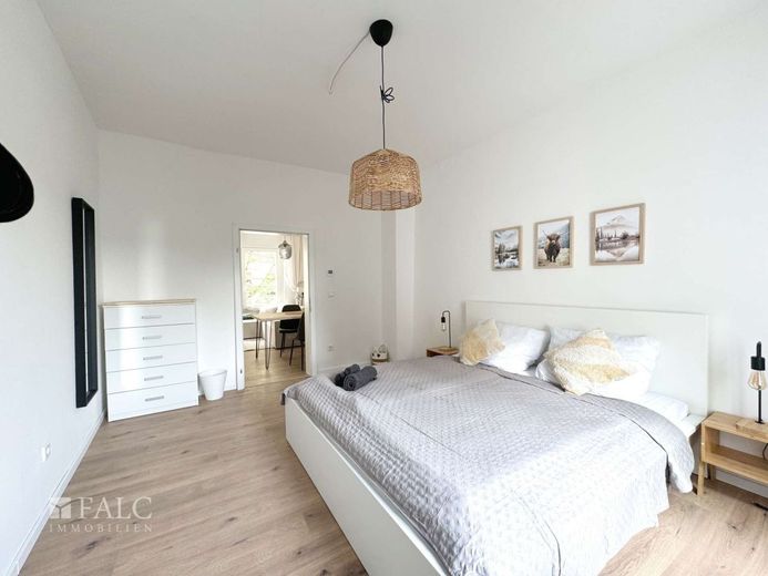 Mehrfamilienhaus-12 Wohnungen-Energieklasse A – Schlafzimmer