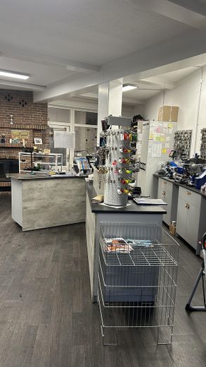 grosses helles Ladengeschäft