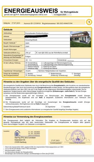Große und modern-luxuriös ausgestattete Villa im Toskana-Stil am Hamburger Stadtrand zu verkaufen – Energieausweis (1.1)