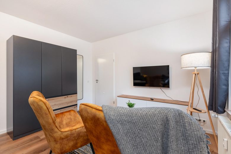 Schlafzimmer / TV-Ecke