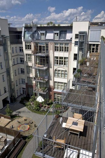 Helles Loft mit Südwest-Terrasse in Berlin-Friedrichshain – vermietet – optional mit Stellplatz – Foto 12