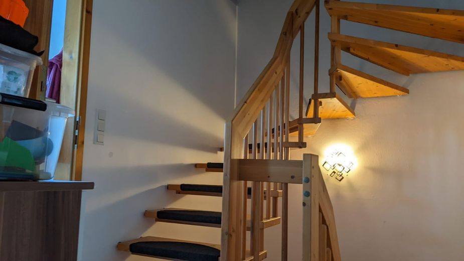 Treppe zum DG