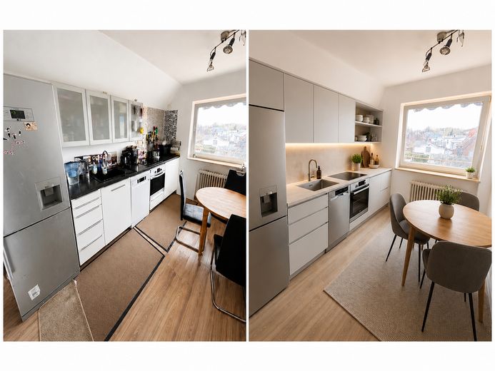 MAISONETTEWOHNUNG MIT GROSSEM BALKON – Küche