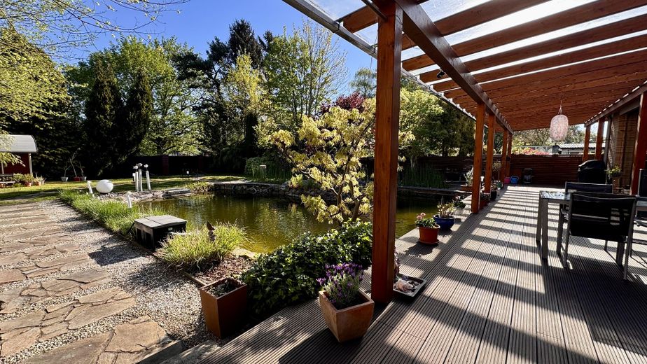 Blick in den Garten