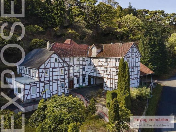 Geschichtsträchtiges Unikat: Wassermühle im Weserbergland – Foto 1