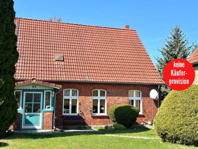 HORN IMMOBILIEN ++ RESERVIERT! gemütliche Doppelhaushälfte in Randlage, Wilhelmsburg bei Ferdinandshof – Foto 1
